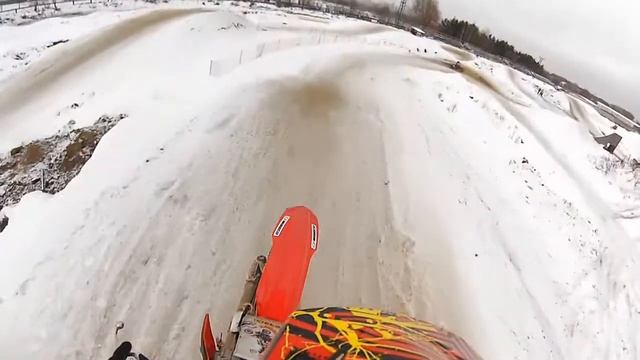 Krulatskoe RRG MX-FMX Track - 25.01.2014 смотреть онлайн
