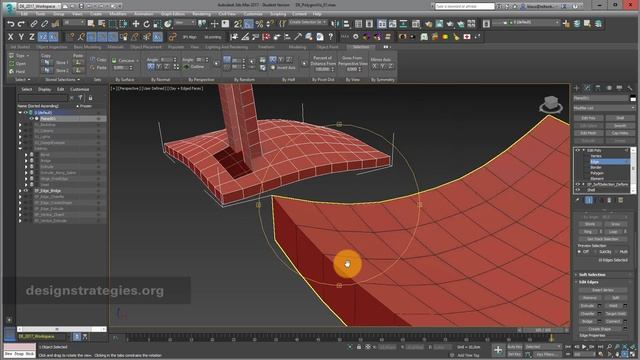 "Edit Poly" Modifier in 3ds max смотреть онлайн
