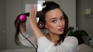 Моя укладка на бигуди-липучки // туториал