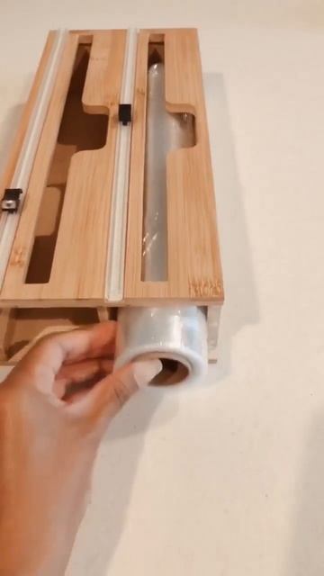 SpaceAid WrapNeat 2 In 1 Wrap Organizer#shorts