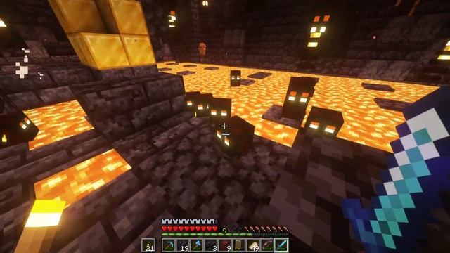 Jak zdobyć i ulepszyć netheryt - Minecraft od zera odc.11 смотреть онлайн