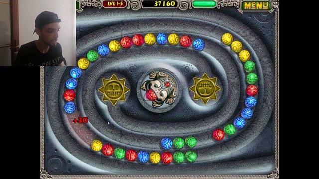 BU KURBAĞA ÇILDIRMIŞ OLMALI // ZUMA DELUXE OYNADIM // (BÖLÜM1)