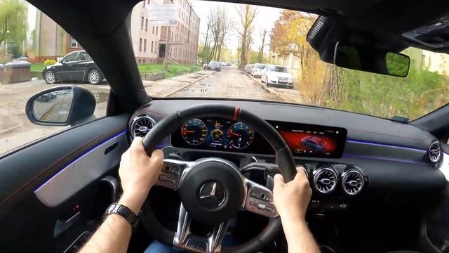 Mercedes AMG CLA 35 306 HP 0 -100 Test drive смотреть онлайн