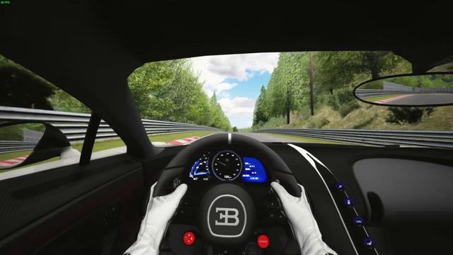Nordschleife drive with the Bugatti Chiron Pur Sport смотреть онлайн