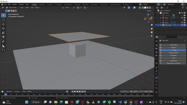 Project 3: Using physics properties in blender. смотреть онлайн
