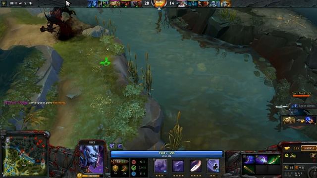 Играем в Dota 2 #1. Riki. Веселье весь бой :) смотреть онлайн