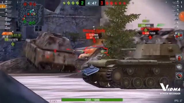 Обзор VK 30.01 D. Гайд. Оборудование.Как играть? Качаем Е50М.WOT Blitz смотреть онлайн