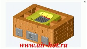 Отопительная печь 4х3 кирпича