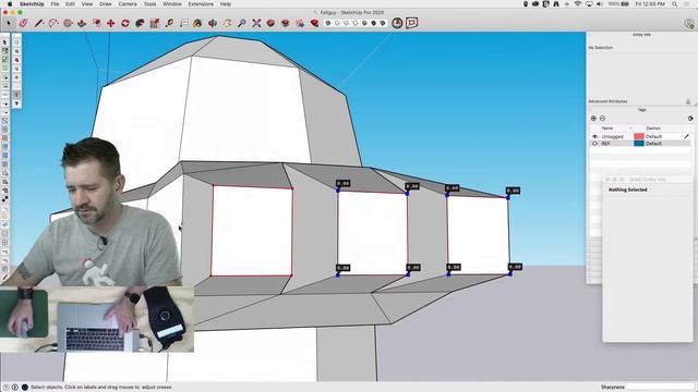 Modeling a Fallguy Live in SketchUp! смотреть онлайн