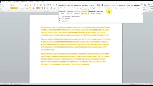 Microsoft Word Part 4 Styles Group || MS Word Tutorial In Hindi For Beginners ||#wordtutorial