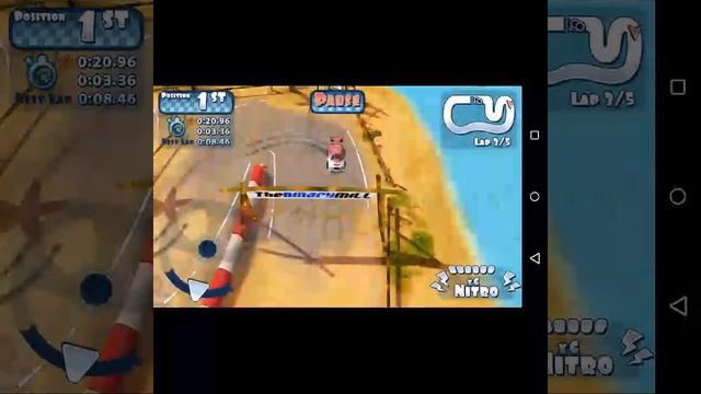 Mini Motor Racing - Gameplay Android смотреть онлайн