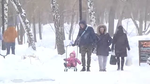 Снегопад не долго будет радовать жителей Самарской области смотреть онлайн