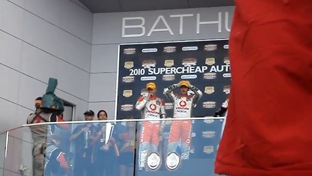 2010 Supercheap Auto Bathurst 1000 Podium