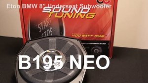 Eton BMW OEM Replacement Speakers