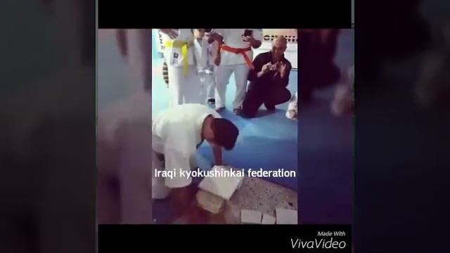 Iraqi kyokushin test belt sensi Ali Ammar смотреть онлайн