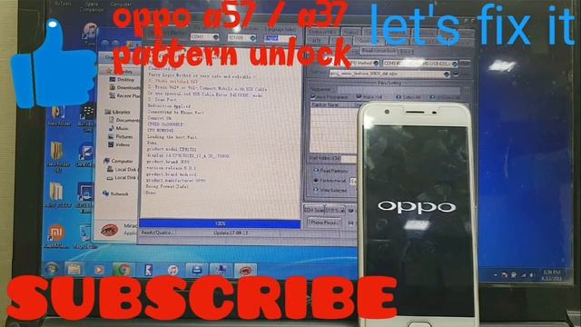oppo pattern unlock without flashig using crack tools ....cph1701 a57 a37 cph1607 смотреть онлайн