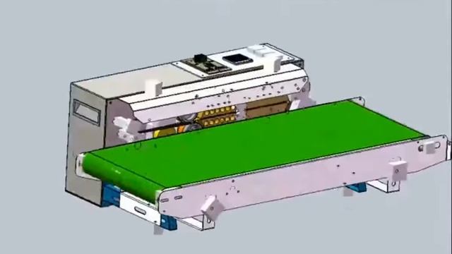 Continuous sealing machine||3Dmodel design||Labeling Machine#0001#design#Model смотреть онлайн