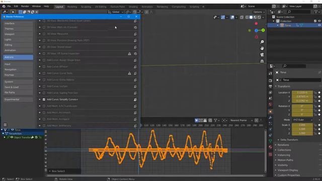 Blender Tutorial - Lesson 240 - Simplify Curves Plugin for Simplifying Animation FCurves смотреть онлайн