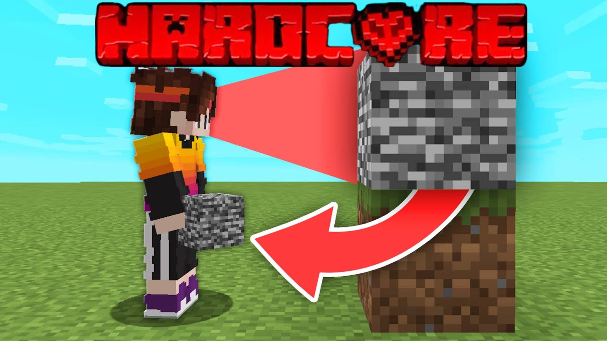 Майнкрафт, но Получаешь БЛОК на КОТОРЫЙ СМОТРИШЬ! смотреть онлайн