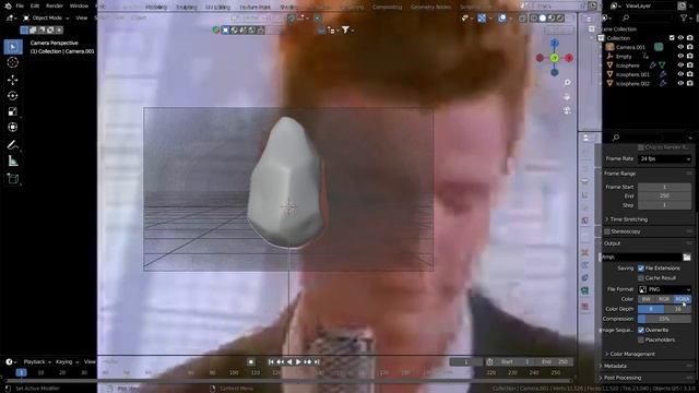 Make your own custom transparent video in Blender! смотреть онлайн
