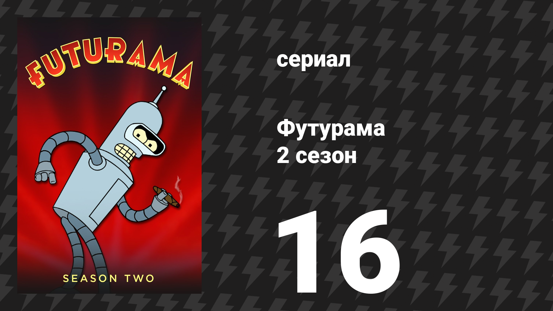 Футурама 2 сезон 16 серия «Антология Интересов I» (мультсериал, 1999) смотреть онлайн