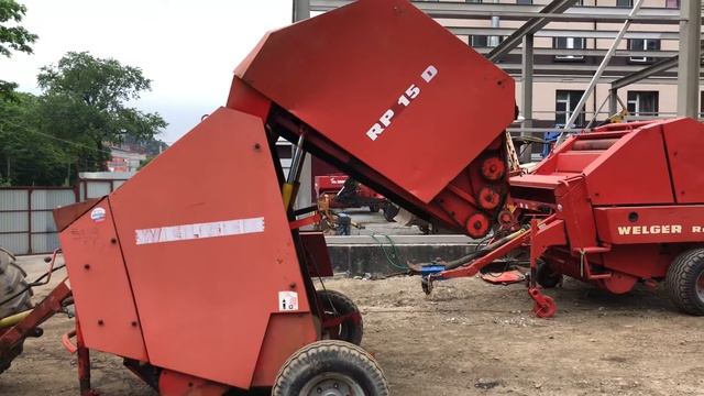 Пресс-подборщик WELGER RP15D N 512 Нитка-Сетка смотреть онлайн