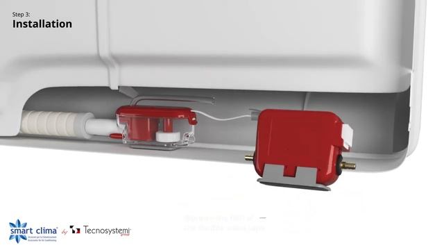 Mini pump "EASY FLOW" installation in split by Tecnosystemi смотреть онлайн