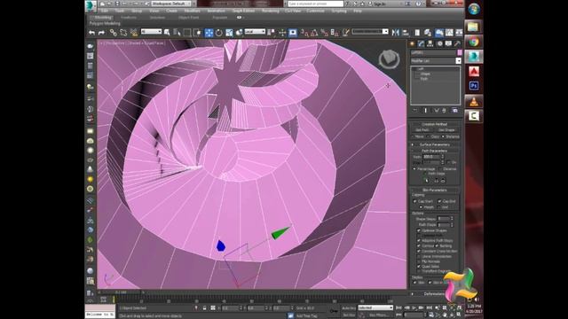 3D modeling Ice Cream cup in Autodesk 3ds max part 1 смотреть онлайн