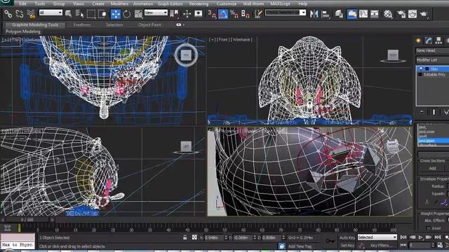 Face Rigging for Games in 3DSMax 01 - Game Asset Tutorial смотреть онлайн