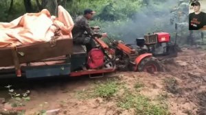 ВЬЕТНАМСКАЯ МОЩЬ , ЭКСТРЕМАЛЬНАЯ РАБОТА МОТОБЛОКОМ, ПОДБОРКА #2/ WHAT CAN A MINI TRACTOR,COMPILATIO