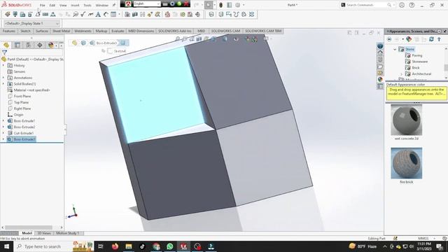 Solidworks Tutorial For Mechanical Engineering || Solidworks Practice - 13 || Saad Technology смотреть онлайн