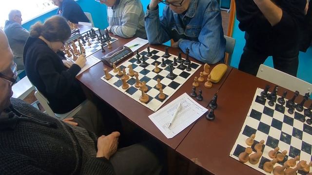 Личное первенство г.Ленинск-Кузнецкий по шахматам 9-тур. 10.03.2024 г. смотреть онлайн