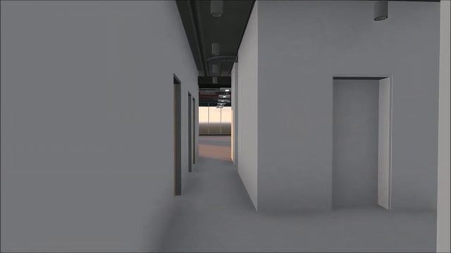 Floth - Exposed Services Office Fitout - Revit смотреть онлайн