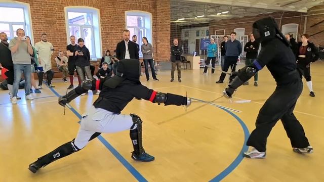 FechtTerra Dual 2021. Рапира и кинжал final. Александр Рябов MwS vs Иван Кашицын Белый Отряд смотреть онлайн