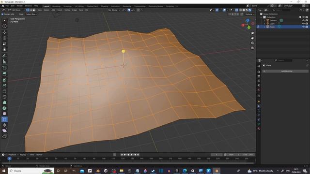 Blender 4.1 Tutorial - How to Randomize, Smooth and Flatten vertices quickly смотреть онлайн