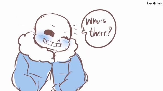 "Knock Knock!" who's there? [Undertale Comic] смотреть онлайн