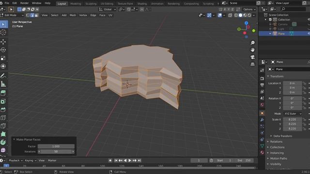 Create a rock formation in blender смотреть онлайн