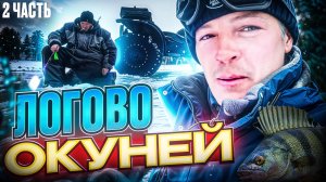 ВМЕСТО ДНА РЫБА! ЛОГОВО ОКУНЕЙ! ЗАКРЫТИЕ СЕЗОНА ЗИМНЕЙ РЫБАЛКИ 2025 НА ОЗЕРЕ ЕНДРА. 2 часть.