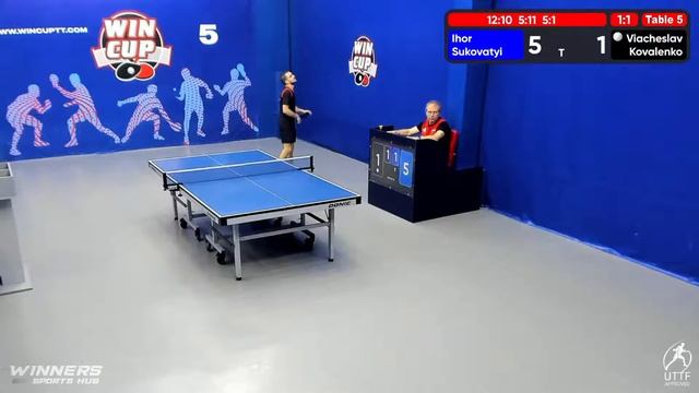 10:00 Ihor Sukovatyi 3-2 Viacheslav Kovalenko South 2 WIN CUP 18.11.2022 WINCUP | TABLE TENNIS смотреть онлайн