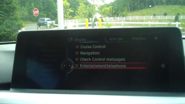 BMW Heads Up Display Settings смотреть онлайн