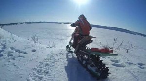 Сноубайк. Зимний мото спорт. Мотоцикл Эндуро Avantis (Авантис) 450. Гусеничный комплект Кубана 2024