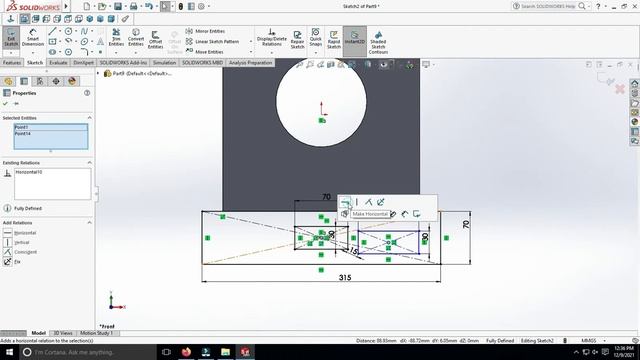 19. Modelling of Back Coupling Support for Agricultural Weapon using Solidworks.🚜 смотреть онлайн