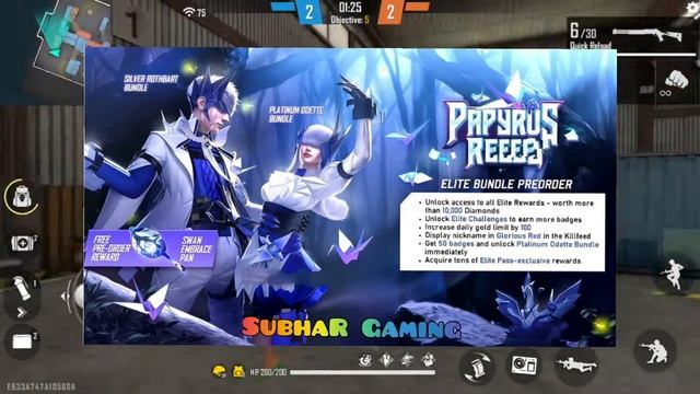FREE FIRE FEBRUARY ELITE PASS SEASON 45 PAPYRUS REBEL FULL REVIEW & DETAILS GARENA FREE FIRE смотреть онлайн