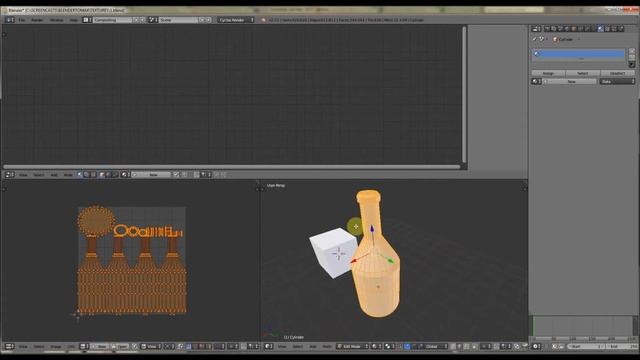 3ds Max Blender Comparison, Texture, Mapping, Unwrapping... смотреть онлайн
