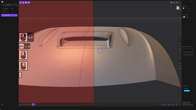 Plasticity 3D Tutorial | Car Details and Patch Optimization Tips | Surface Modeling (Quicktip22) смотреть онлайн