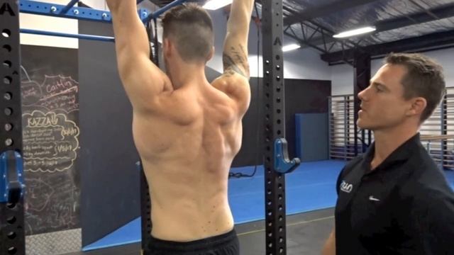 Scap Pulls - Ensure correct activation before pull ups смотреть онлайн