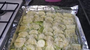 кабачки запечённые с пармезаном