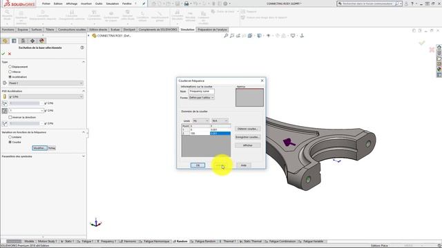 Simulation - Analyse en fatigue d'une bielle смотреть онлайн