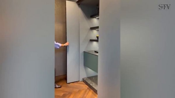 Genius Space Saving Ideas and Secret Storages - Smart Furniture ▶9