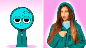 РЕШИЛА СПЕТЬ СО СПРУНКИ 😨 Спрунки Sprunki Анимации Валеришка